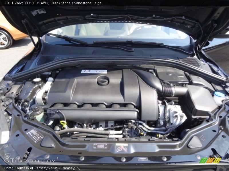 Black Stone / Sandstone Beige 2011 Volvo XC60 T6 AWD