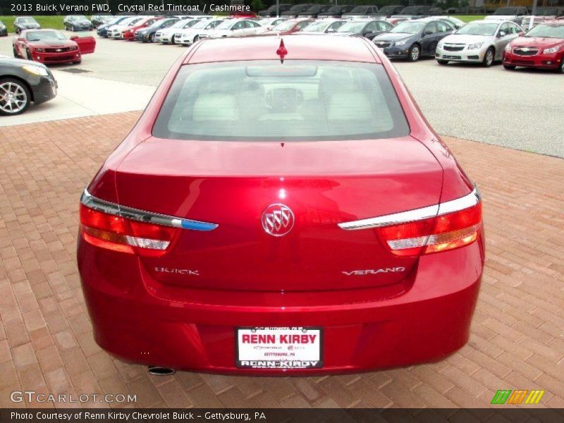 Crystal Red Tintcoat / Cashmere 2013 Buick Verano FWD
