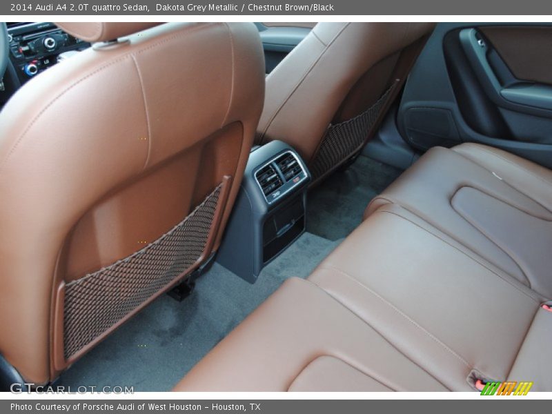 Dakota Grey Metallic / Chestnut Brown/Black 2014 Audi A4 2.0T quattro Sedan