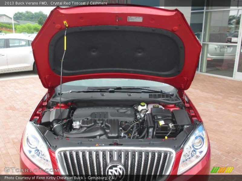 Crystal Red Tintcoat / Cashmere 2013 Buick Verano FWD