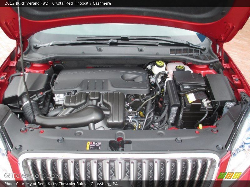 Crystal Red Tintcoat / Cashmere 2013 Buick Verano FWD