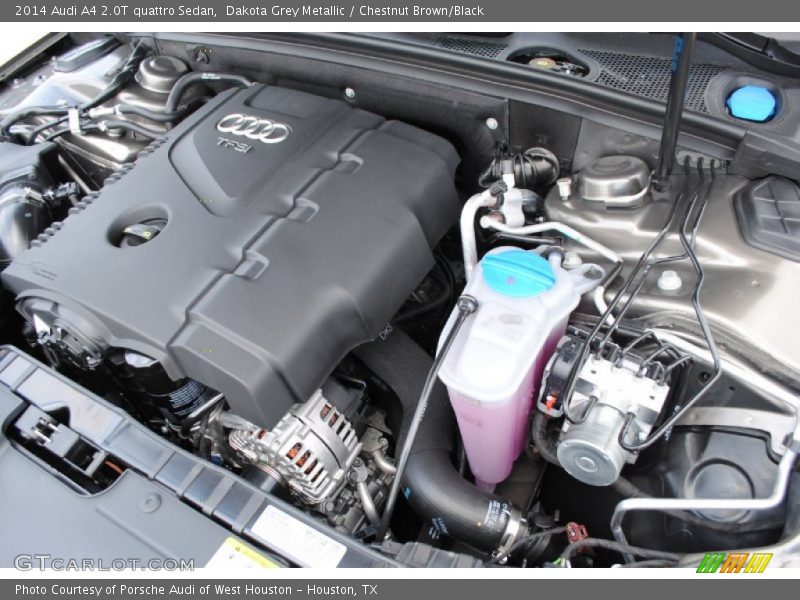  2014 A4 2.0T quattro Sedan Engine - 2.0 Liter Turbocharged FSI DOHC 16-Valve VVT 4 Cylinder