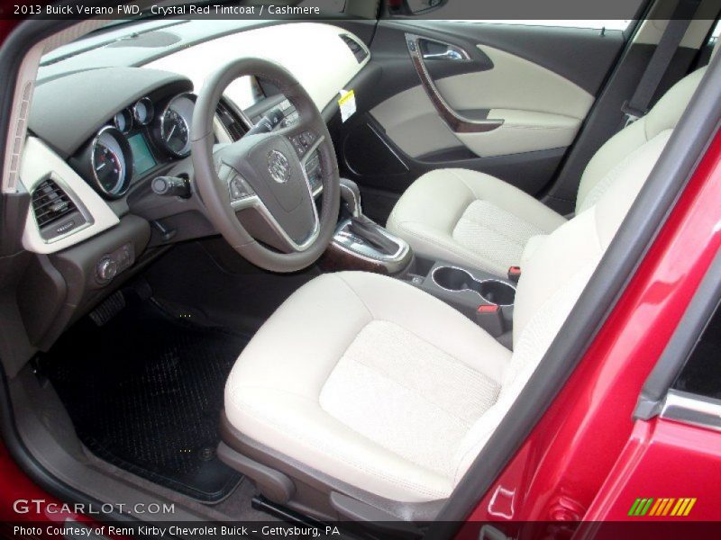 Crystal Red Tintcoat / Cashmere 2013 Buick Verano FWD