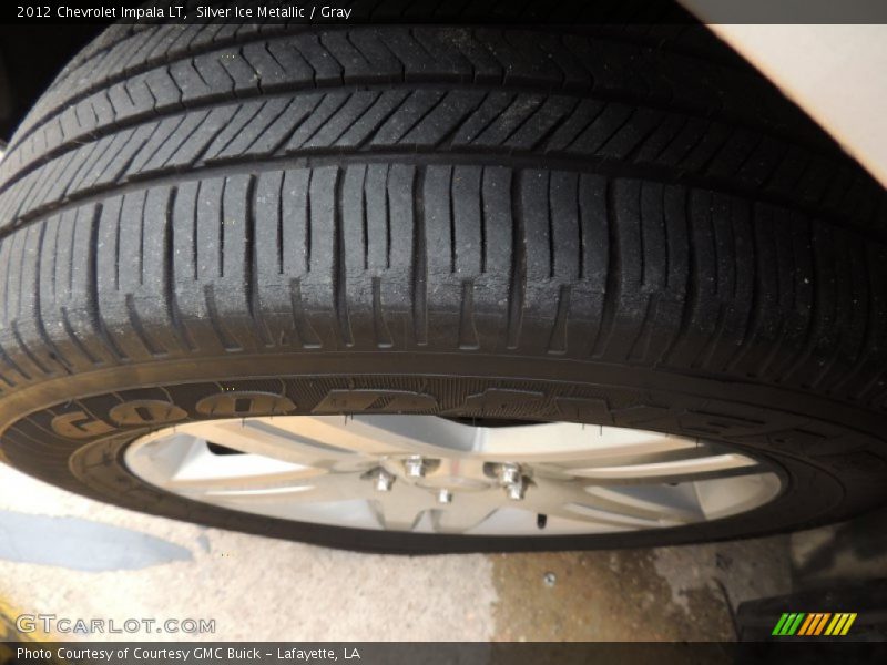 Silver Ice Metallic / Gray 2012 Chevrolet Impala LT