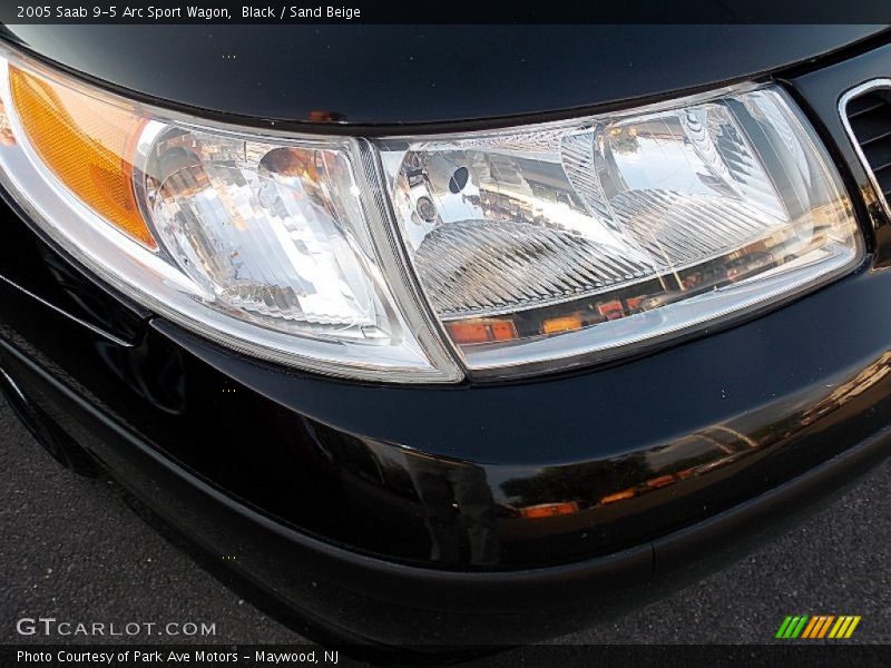 Black / Sand Beige 2005 Saab 9-5 Arc Sport Wagon