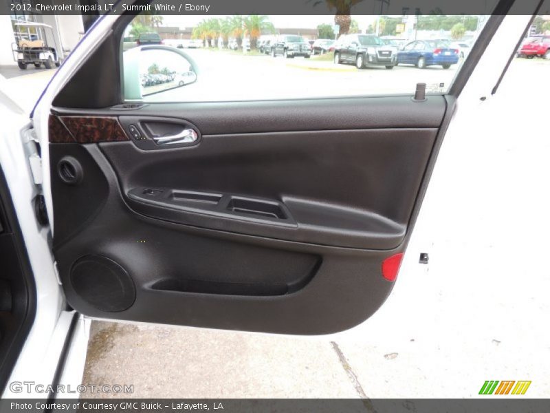Summit White / Ebony 2012 Chevrolet Impala LT