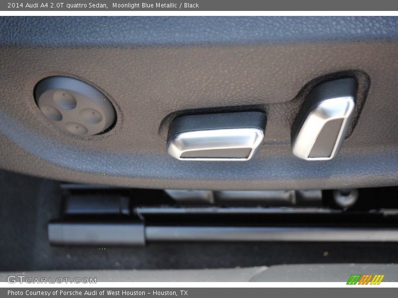 Moonlight Blue Metallic / Black 2014 Audi A4 2.0T quattro Sedan