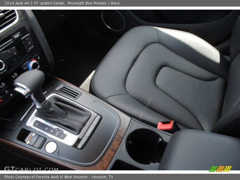 Moonlight Blue Metallic / Black 2014 Audi A4 2.0T quattro Sedan