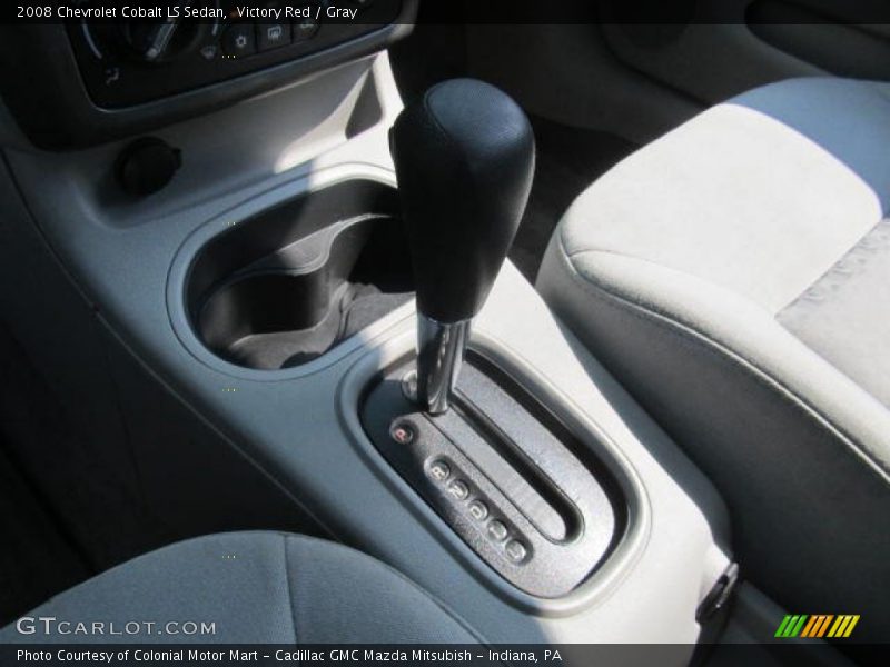 Victory Red / Gray 2008 Chevrolet Cobalt LS Sedan