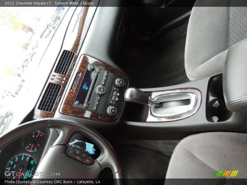 Summit White / Ebony 2012 Chevrolet Impala LT