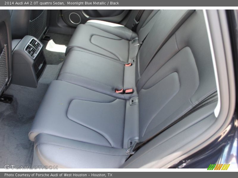 Moonlight Blue Metallic / Black 2014 Audi A4 2.0T quattro Sedan