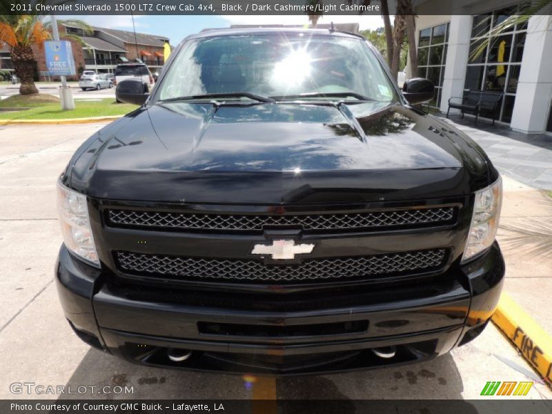 Black / Dark Cashmere/Light Cashmere 2011 Chevrolet Silverado 1500 LTZ Crew Cab 4x4