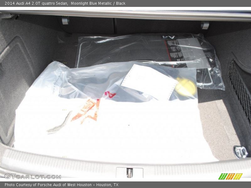 Moonlight Blue Metallic / Black 2014 Audi A4 2.0T quattro Sedan
