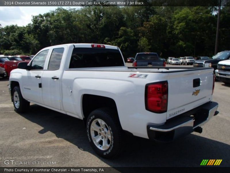 Summit White / Jet Black 2014 Chevrolet Silverado 1500 LTZ Z71 Double Cab 4x4