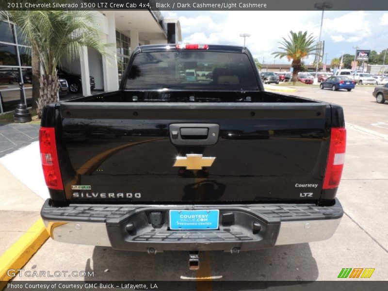 Black / Dark Cashmere/Light Cashmere 2011 Chevrolet Silverado 1500 LTZ Crew Cab 4x4