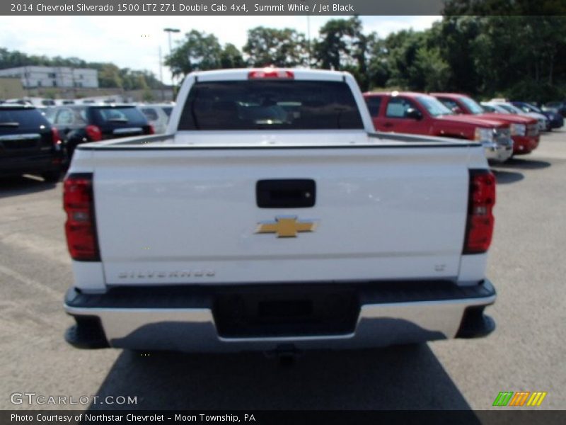 Summit White / Jet Black 2014 Chevrolet Silverado 1500 LTZ Z71 Double Cab 4x4