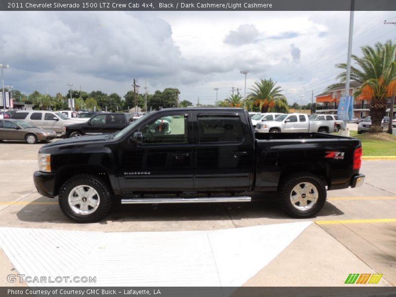 Black / Dark Cashmere/Light Cashmere 2011 Chevrolet Silverado 1500 LTZ Crew Cab 4x4