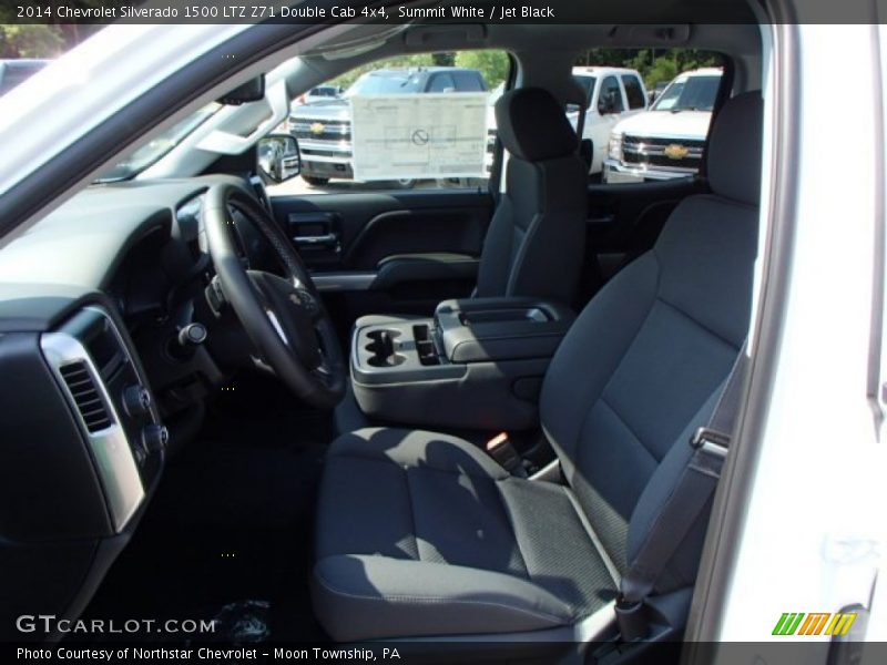 Summit White / Jet Black 2014 Chevrolet Silverado 1500 LTZ Z71 Double Cab 4x4