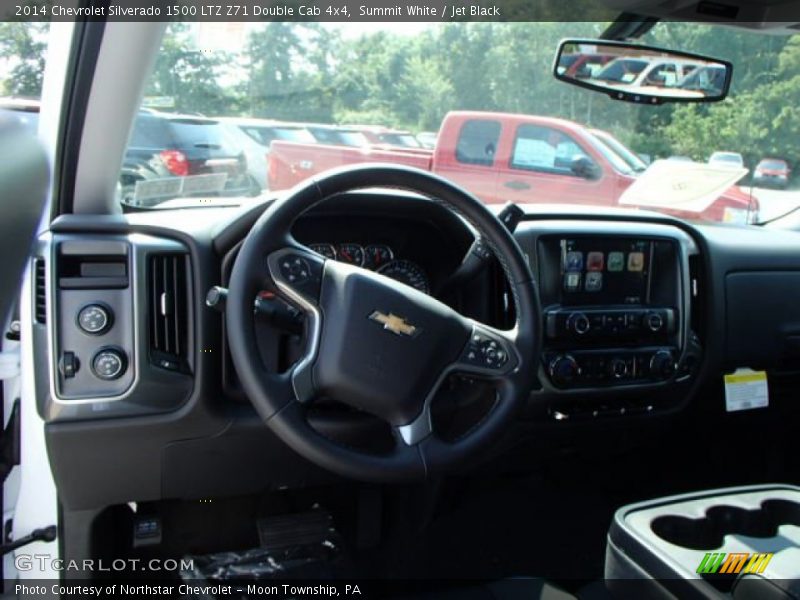 Summit White / Jet Black 2014 Chevrolet Silverado 1500 LTZ Z71 Double Cab 4x4