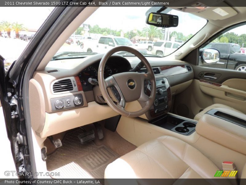 Black / Dark Cashmere/Light Cashmere 2011 Chevrolet Silverado 1500 LTZ Crew Cab 4x4