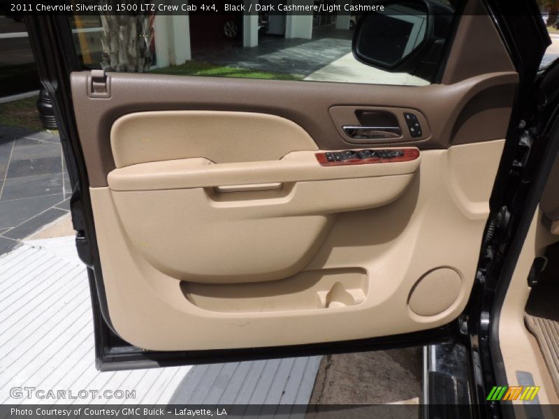 Black / Dark Cashmere/Light Cashmere 2011 Chevrolet Silverado 1500 LTZ Crew Cab 4x4