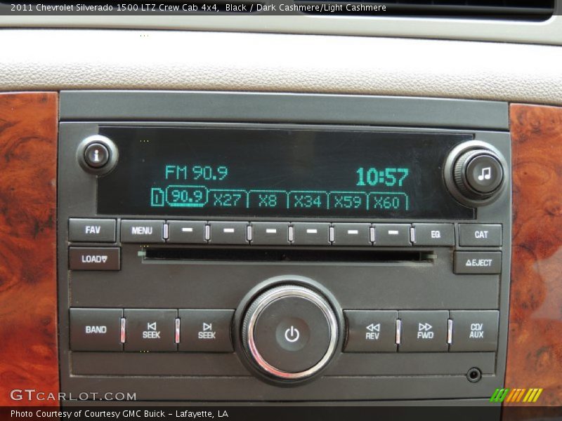 Black / Dark Cashmere/Light Cashmere 2011 Chevrolet Silverado 1500 LTZ Crew Cab 4x4