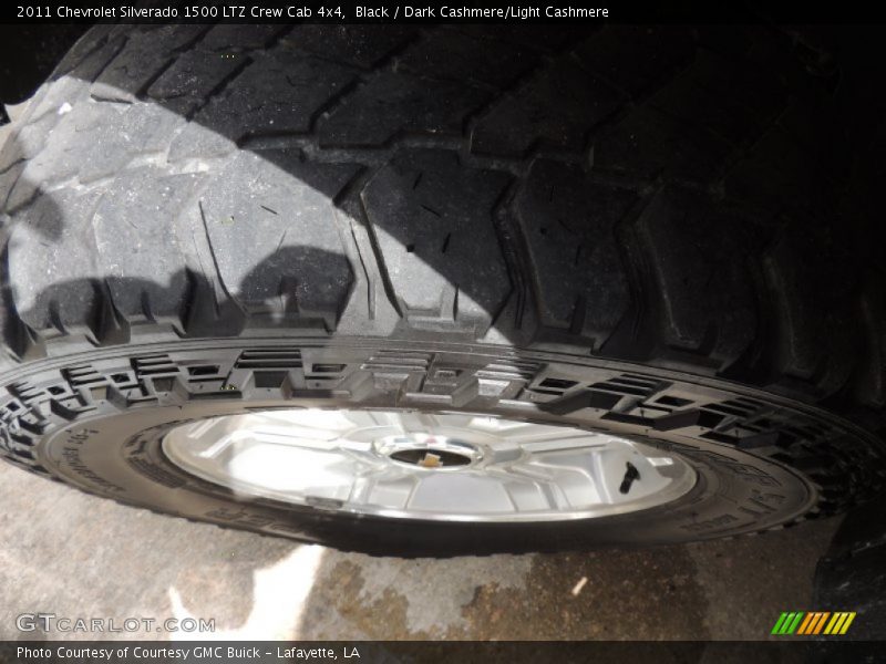 Black / Dark Cashmere/Light Cashmere 2011 Chevrolet Silverado 1500 LTZ Crew Cab 4x4