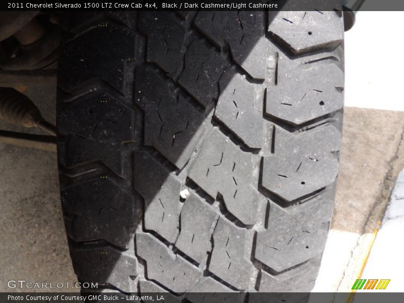 Black / Dark Cashmere/Light Cashmere 2011 Chevrolet Silverado 1500 LTZ Crew Cab 4x4