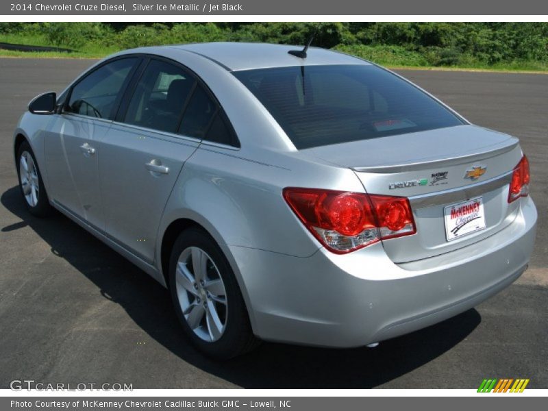 Silver Ice Metallic / Jet Black 2014 Chevrolet Cruze Diesel