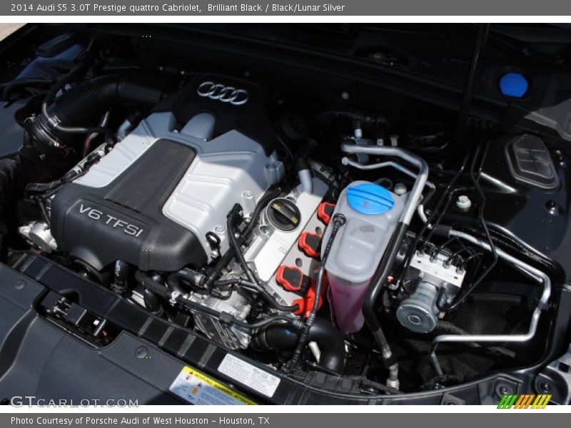  2014 S5 3.0T Prestige quattro Cabriolet Engine - 3.0 Liter Supercharged TFSI DOHC 24-Valve VVT V6