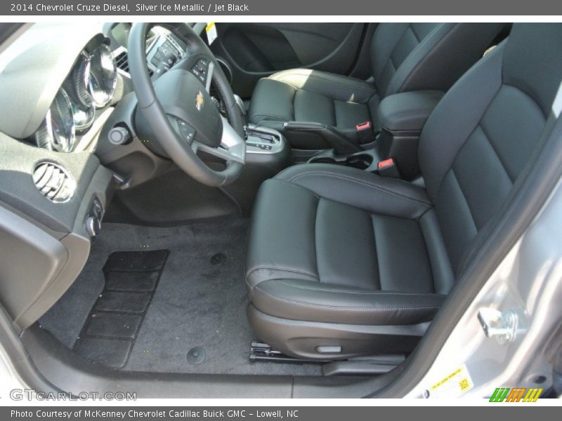 Silver Ice Metallic / Jet Black 2014 Chevrolet Cruze Diesel
