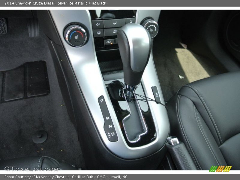 Silver Ice Metallic / Jet Black 2014 Chevrolet Cruze Diesel