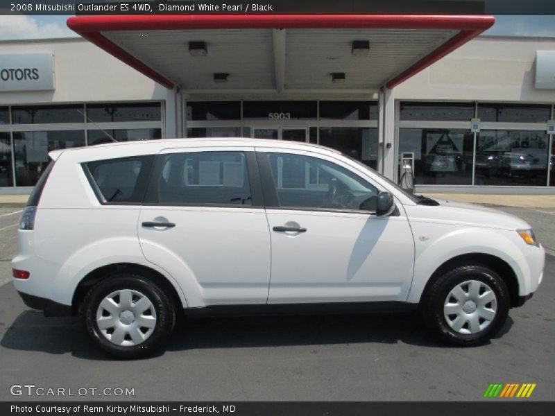  2008 Outlander ES 4WD Diamond White Pearl