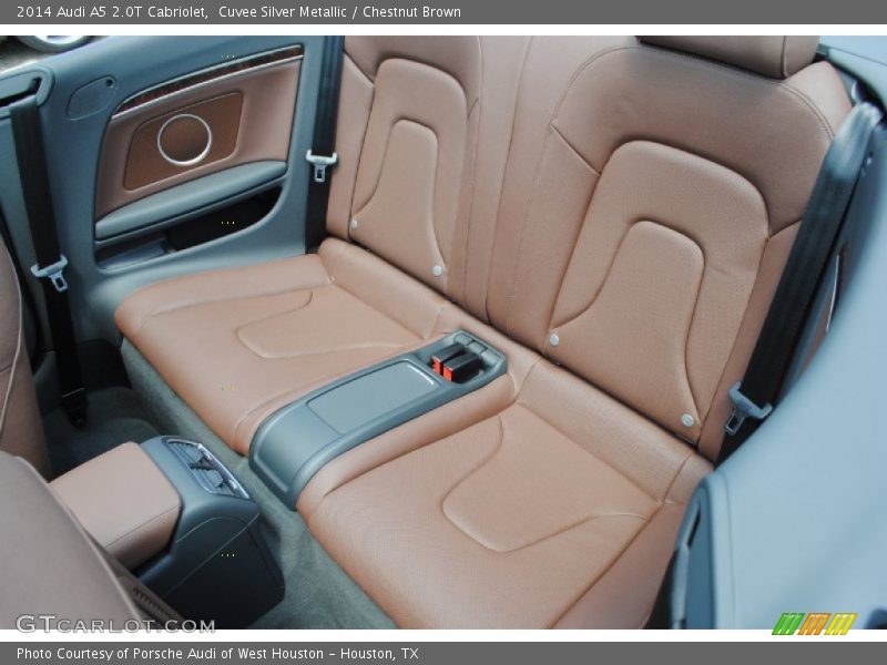 Cuvee Silver Metallic / Chestnut Brown 2014 Audi A5 2.0T Cabriolet