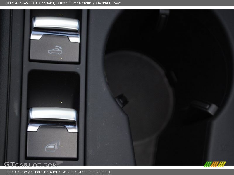 Cuvee Silver Metallic / Chestnut Brown 2014 Audi A5 2.0T Cabriolet