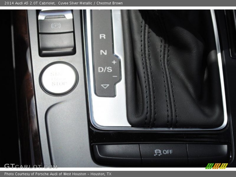 Cuvee Silver Metallic / Chestnut Brown 2014 Audi A5 2.0T Cabriolet