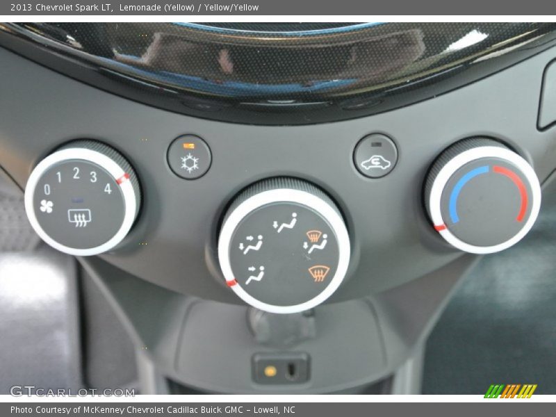 Controls of 2013 Spark LT