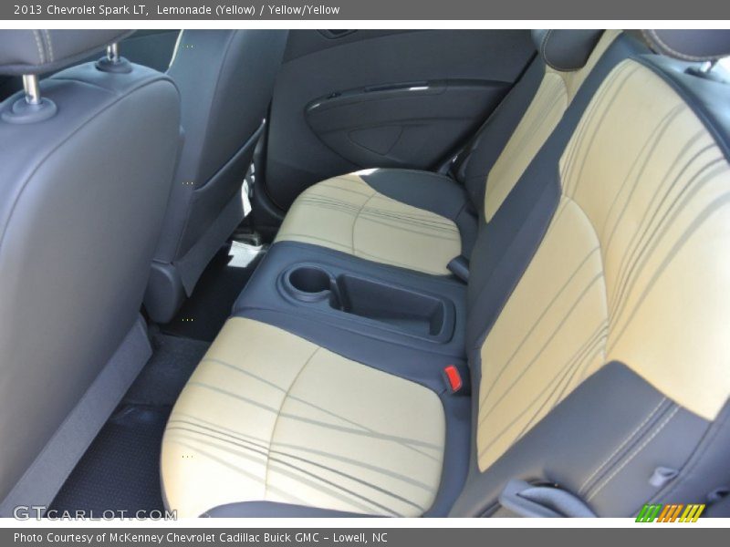 Rear Seat of 2013 Spark LT