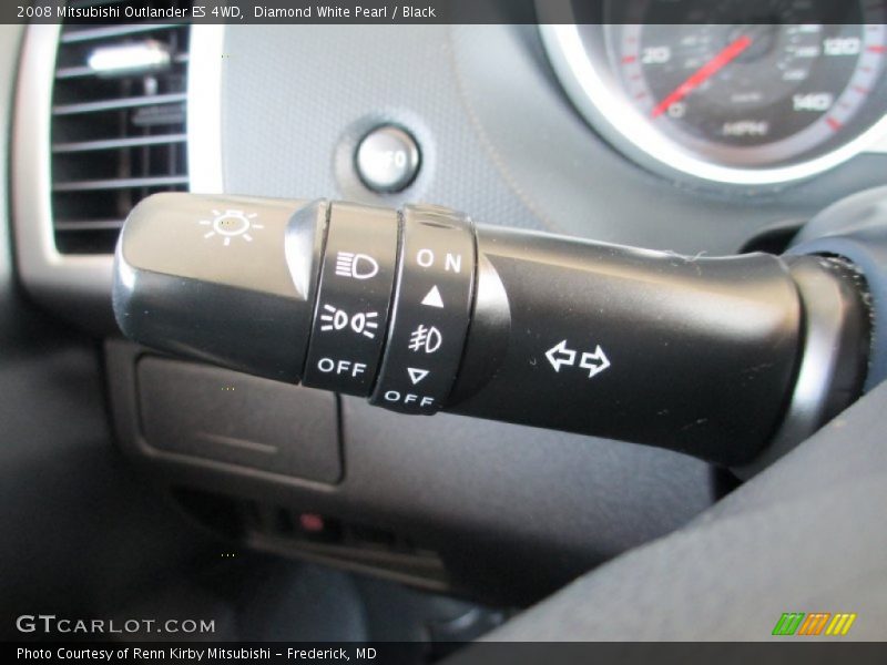 Controls of 2008 Outlander ES 4WD