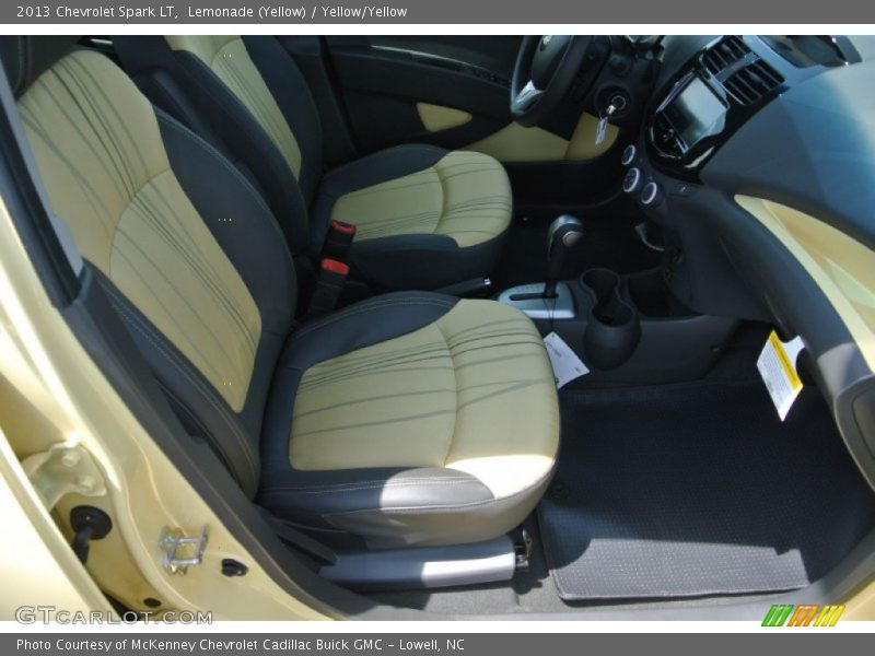 Lemonade (Yellow) / Yellow/Yellow 2013 Chevrolet Spark LT