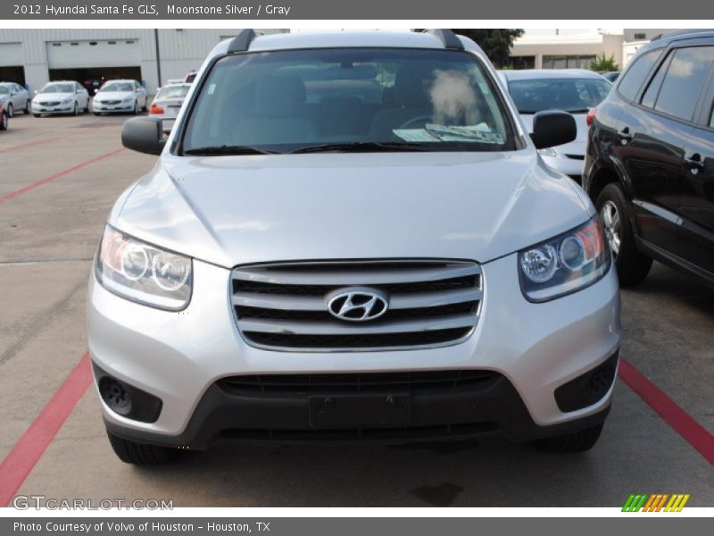 Moonstone Silver / Gray 2012 Hyundai Santa Fe GLS