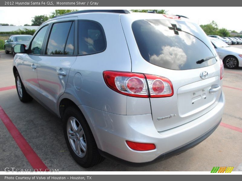 Moonstone Silver / Gray 2012 Hyundai Santa Fe GLS