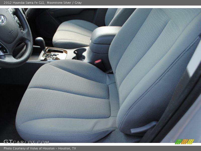 Moonstone Silver / Gray 2012 Hyundai Santa Fe GLS