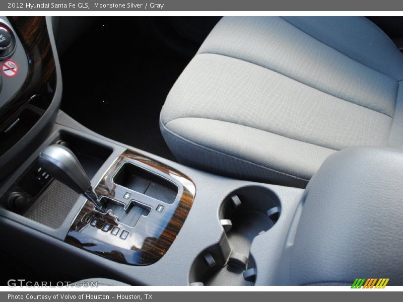 Moonstone Silver / Gray 2012 Hyundai Santa Fe GLS