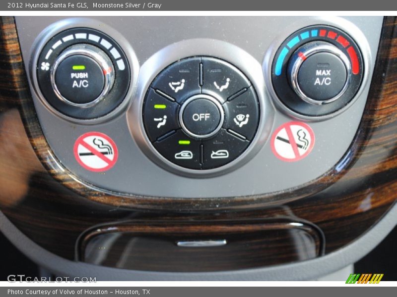 Moonstone Silver / Gray 2012 Hyundai Santa Fe GLS