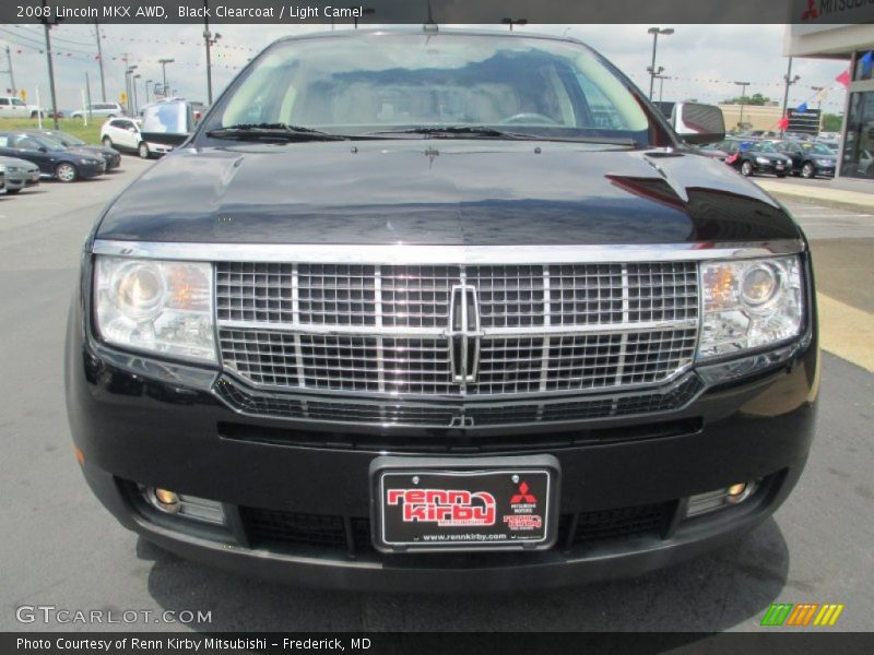 Black Clearcoat / Light Camel 2008 Lincoln MKX AWD