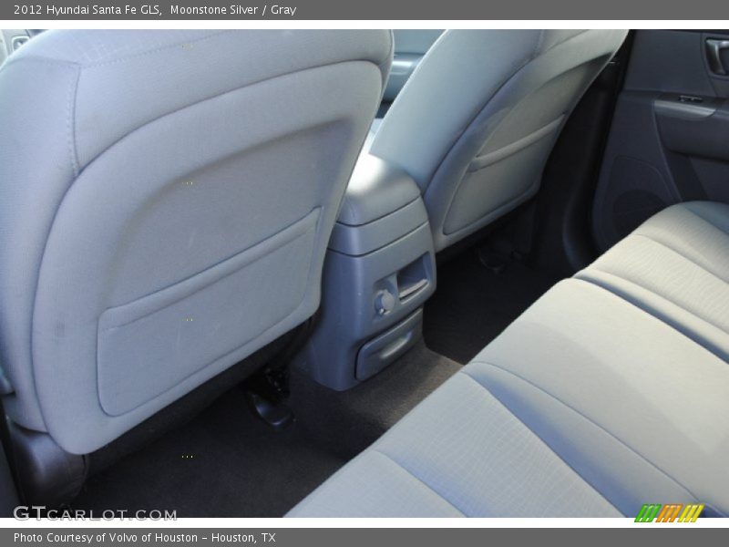 Moonstone Silver / Gray 2012 Hyundai Santa Fe GLS