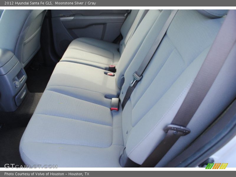 Moonstone Silver / Gray 2012 Hyundai Santa Fe GLS