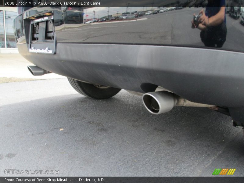 Black Clearcoat / Light Camel 2008 Lincoln MKX AWD
