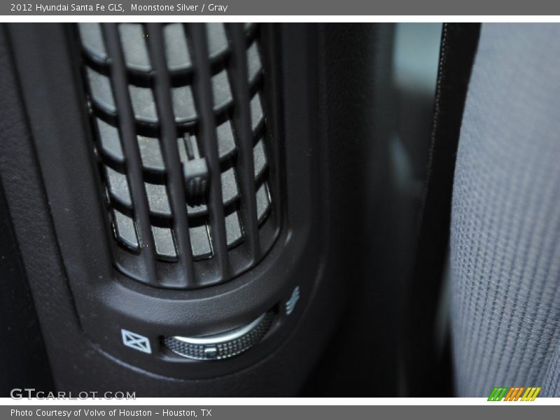 Moonstone Silver / Gray 2012 Hyundai Santa Fe GLS